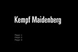 Kempf Maidenberg